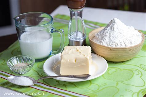 Ингредиенты для домашнего теста