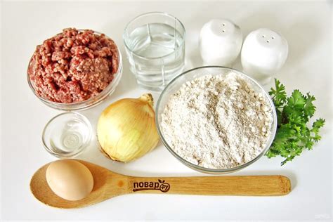 Ингредиенты для лучшего рецепта пельменей фри