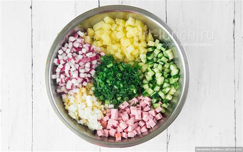 Ингредиенты для окрошки - вкусная основа
