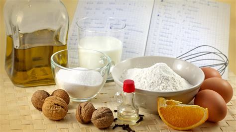 Ингредиенты для приготовления домашней вкусняшки