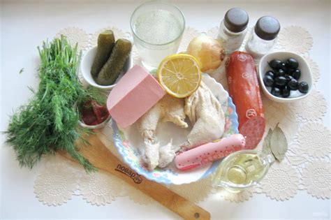 Ингредиенты для солянки по абхазски