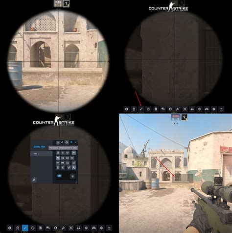 Инструкция по изменению толщины прицела на авп в CS:GO
