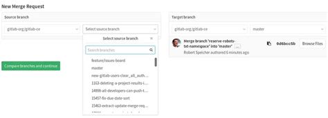 Инструкция по созданию ветки в GitLab