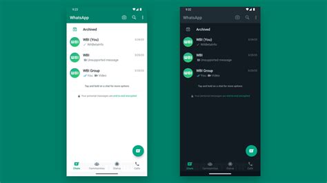 Интерфейс WhatsApp: простота и удобство в использовании