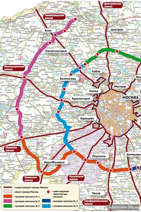 Инфраструктура "бетонки" вокруг Москвы