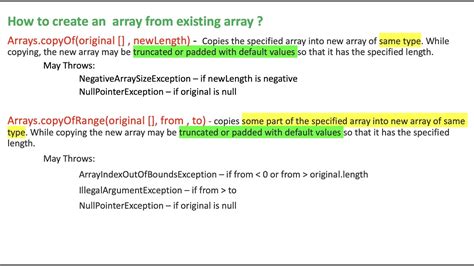 Использование метода Arrays.copyOf