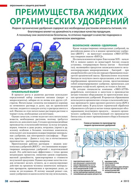 Использование органического удобрения