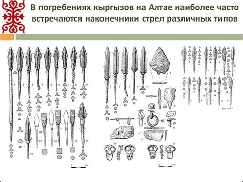 Использование различных типов стрел при лукизме