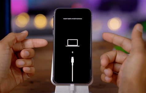 Использование функции "Восстановить iPhone"