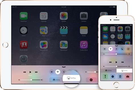 Использование AirPlay