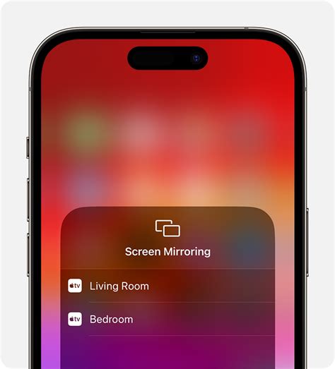 Использование AirPlay с Apple TV