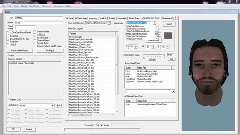 Использование Creation Kit - инструмента для создания NPC