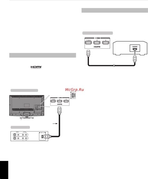 Использование HDMI на телевизоре Toshiba