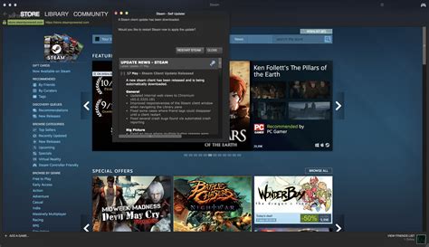 Использование Steam Client