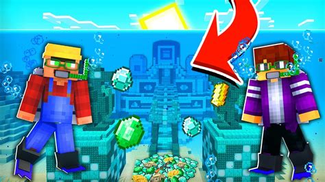 История атлантиды в Minecraft