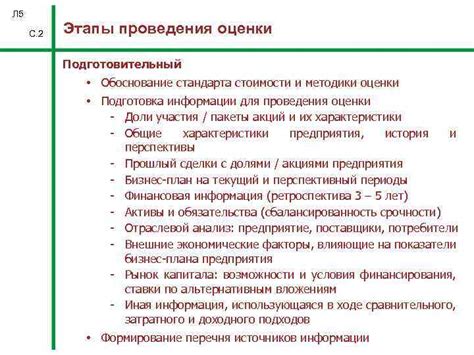 История и обоснование стандарта
