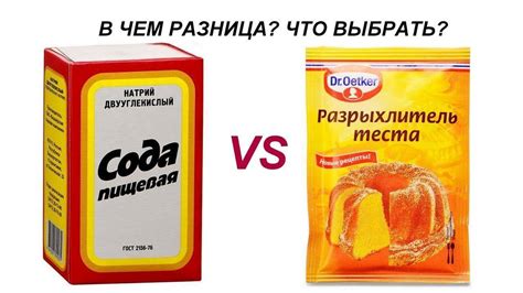 Какой разрыхлитель выбрать