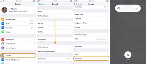 Как включить и выключить iPhone с помощью кнопки питания
