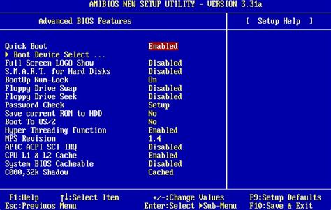 Как включить режим Bios Advanced Mode