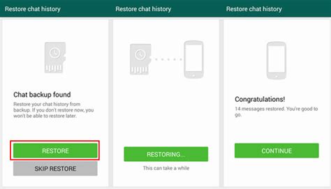 Как восстановить удаленную историю в WhatsApp