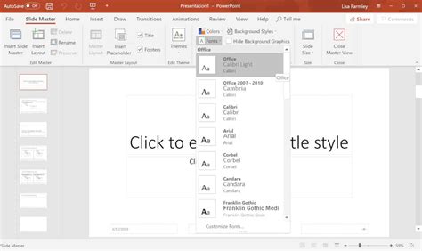 Как добавить новый шрифт в PowerPoint 2010