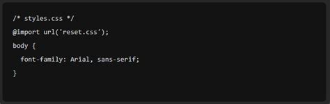 Как загрузить локальные стили CSS