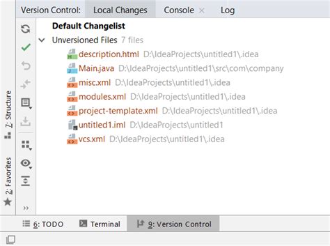 Как инициализировать Git репозиторий в IntelliJ IDEA