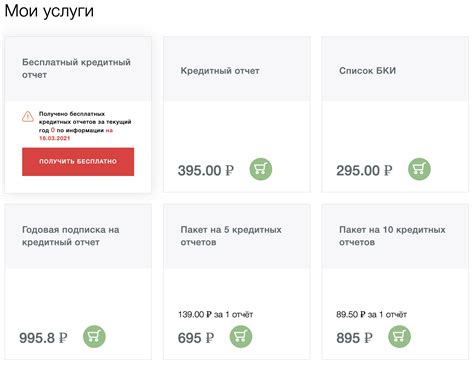Как получить бесплатный кредитный отчет