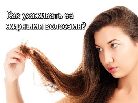 Как правильно ухаживать за жирными волосами