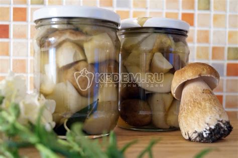 Как приготовить традиционные засоленные грибы