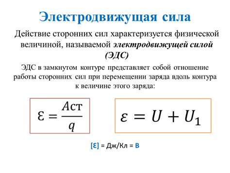 Как работает процесс конверсии ЭДС в ток