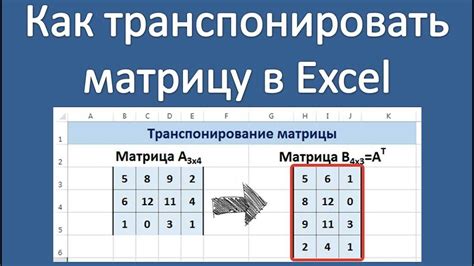Как расчитать числовую матрицу