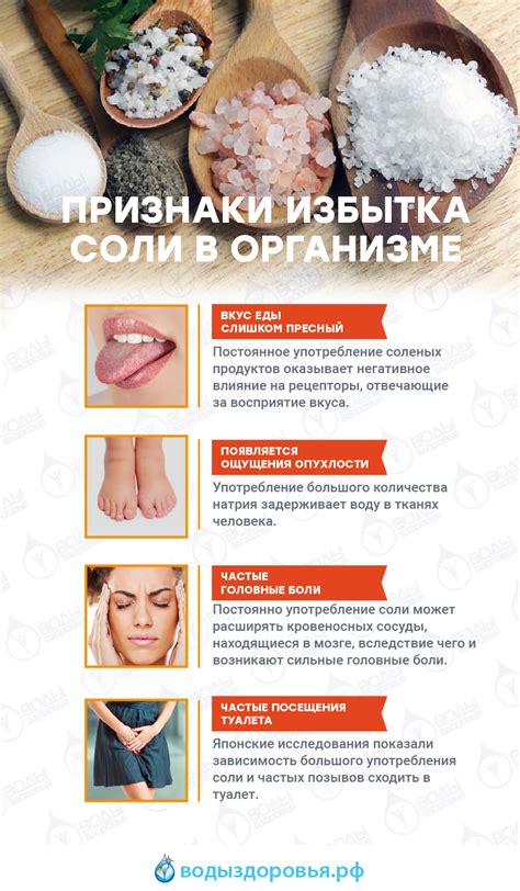 Как снизить уровень соли в организме без вреда для здоровья