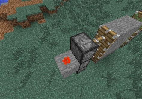 Как создать поршень со слюной в Minecraft