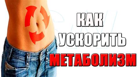 Как ускорить обмен веществ для снижения жира на ляшках