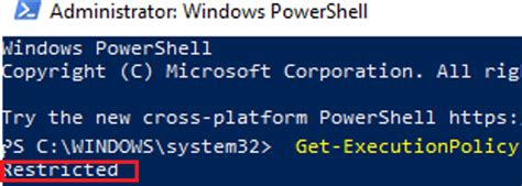 Как установить и изменить execution policy в PowerShell