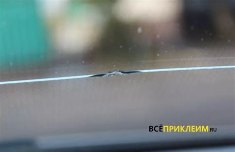 Как устранить трещину на лобовом стекле авто самостоятельно:
