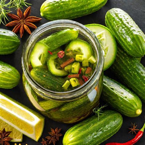 Калорийность маринованных огурцов