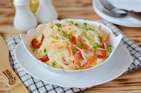 Капуста с яблочным уксусом