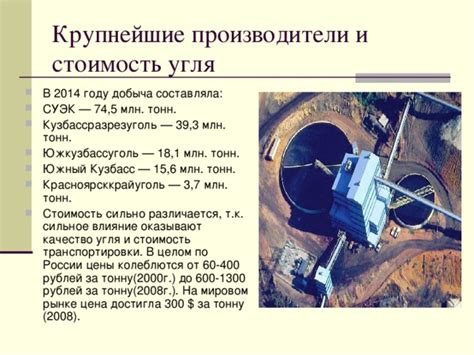 Качество угля и его влияние на процесс загрузки