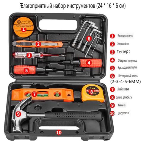 Комбинирование инструментов для получения новых элементов