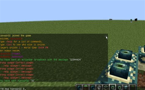 Краткое описание плагина Minecraft