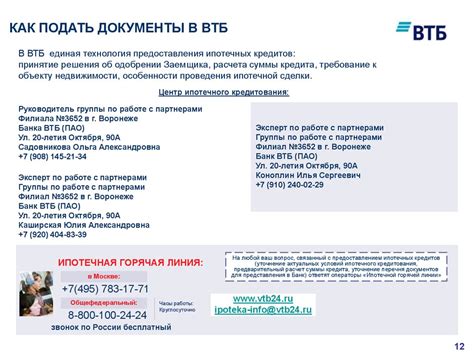 Кредитные продукты банка ВТБ в Самаре