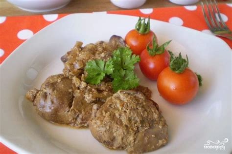 Куриная печень в мультиварке