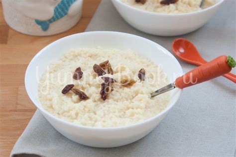 Кускус на молоке с корицей и ванилью: рецепт