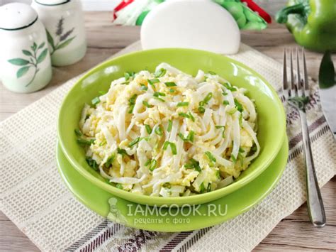 Лапша с яйцом: рецепт из натуральных продуктов для домашнего приготовления