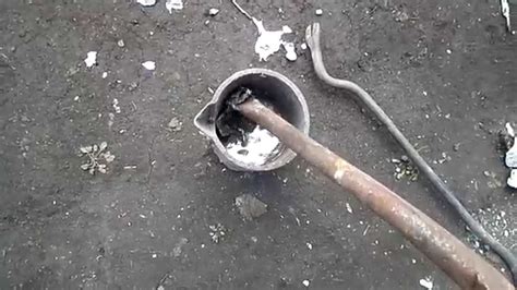 Литье алюминиевого слитка