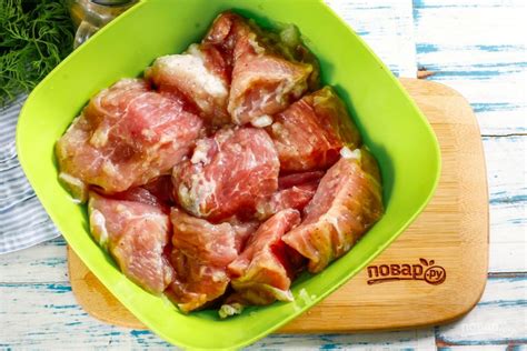 Маринование шашлыков