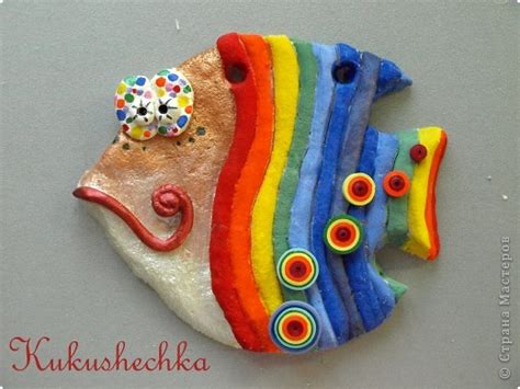 Мастер-класс по созданию рыбы из мастики