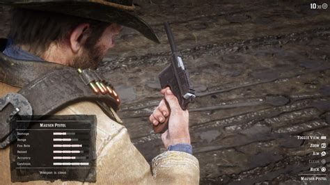 Маузер в Red Dead Redemption 2